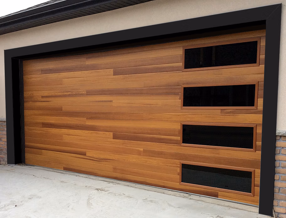Contemporary Style Garage Doors