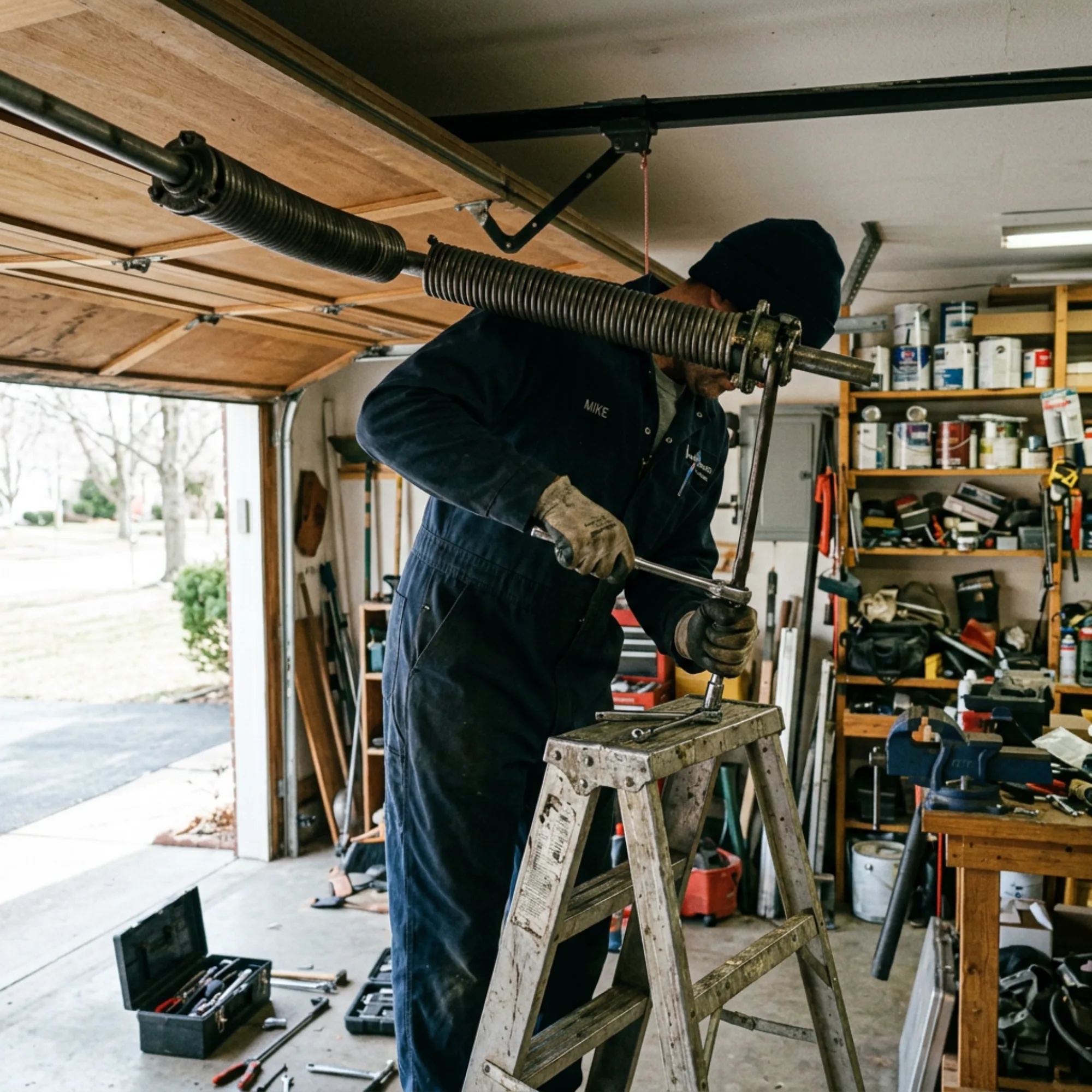 Garage Door Spring Repair in North Hempstead, NY